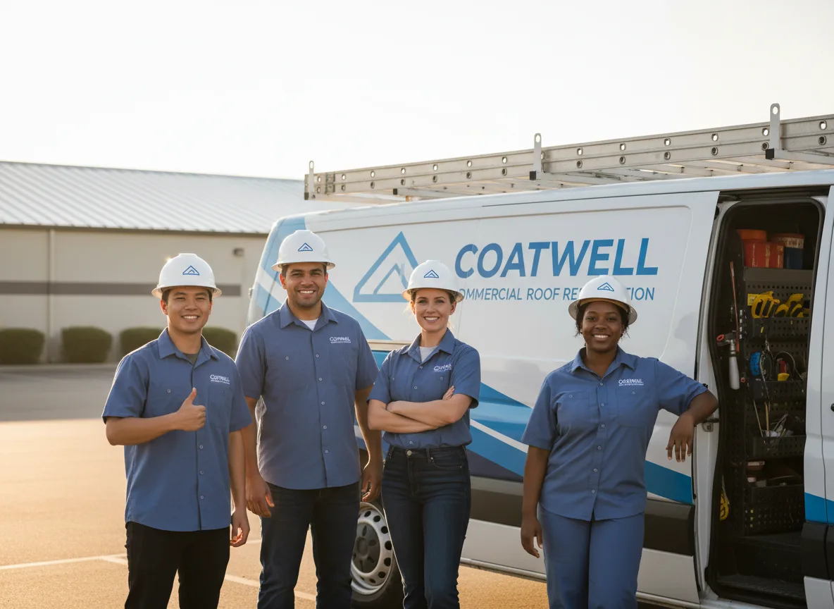 Commercial roof coating company in Lansing, MI